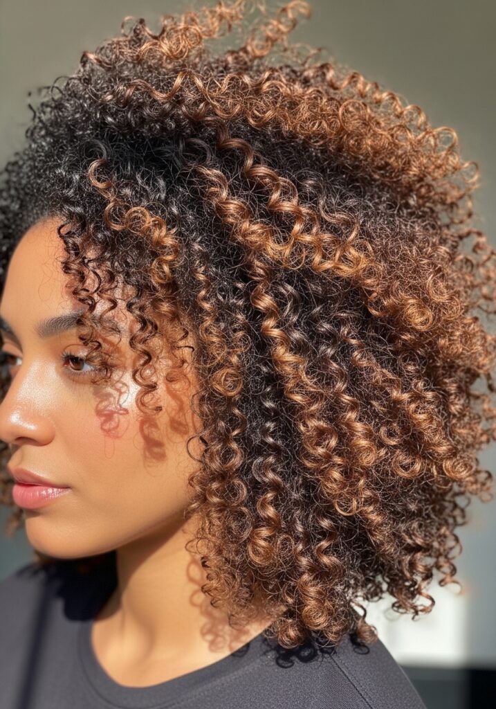 20. Natural Textured Hair Look
