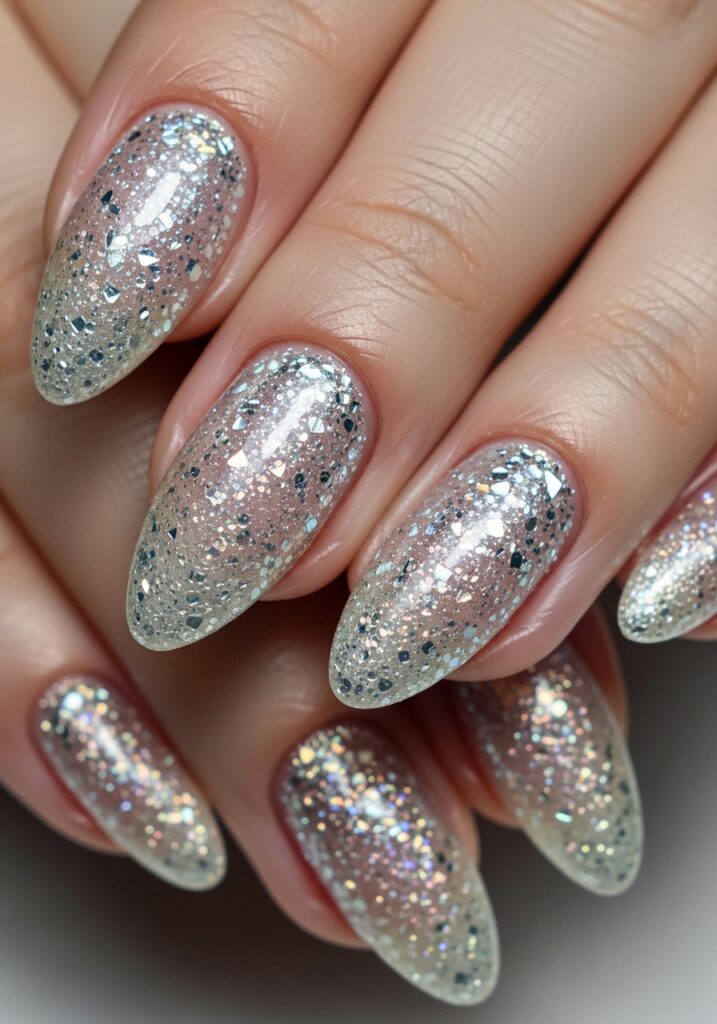 21. Diamond Dust Nails