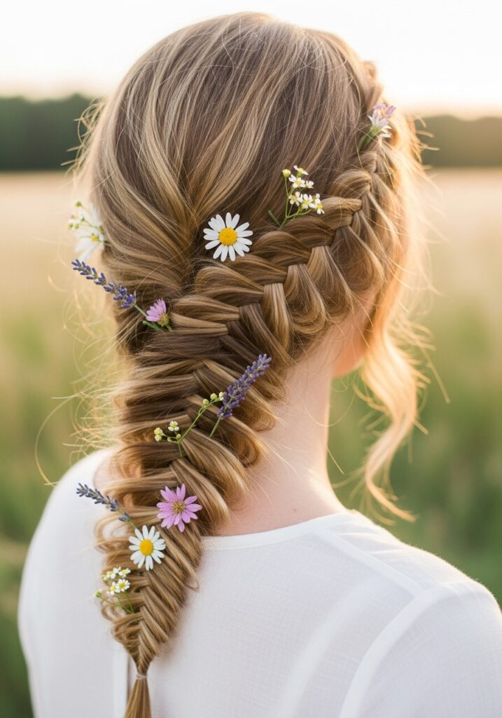 Boho Fishtail Braid