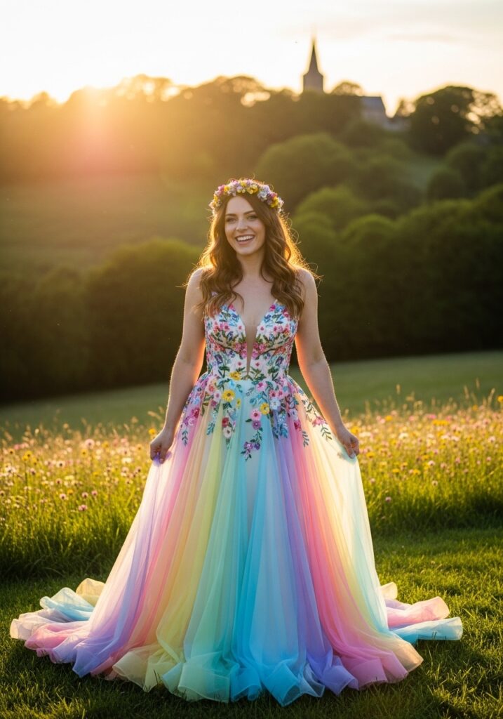 Colored Wedding Gowns