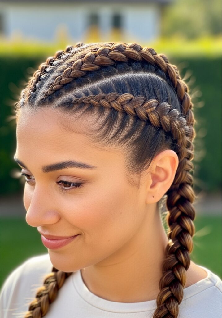 Double Dutch Braids