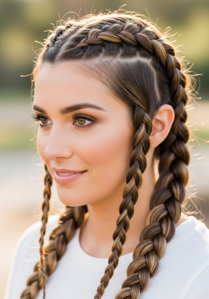 Double Dutch Braids