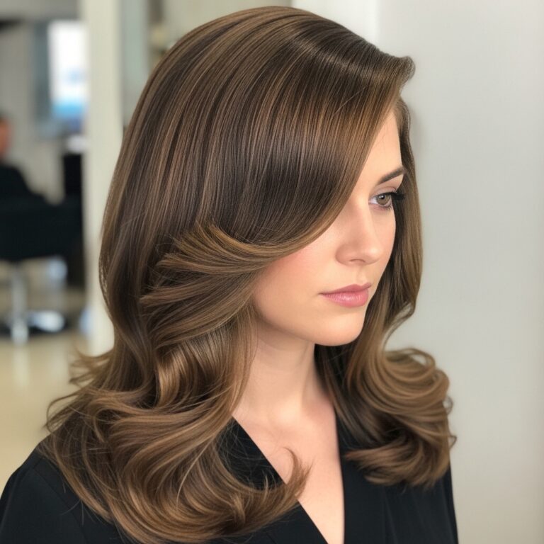 Effortless Air-Dried Hair Simple Everyday Hairstyle That Look Salon-Perfect