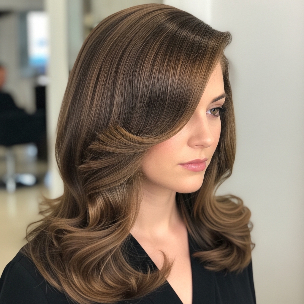 Effortless Air-Dried Hair Simple Everyday Hairstyle That Look Salon-Perfect