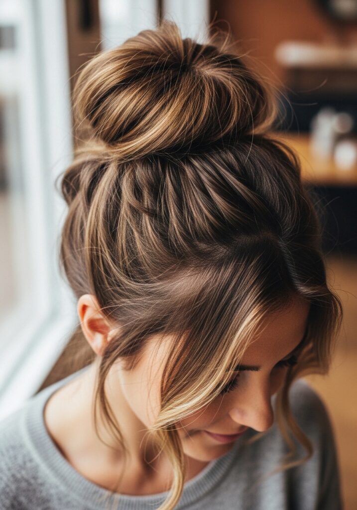Effortless Messy Bun