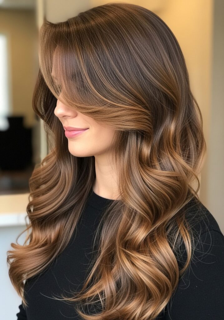 Long Hair with Soft Curls