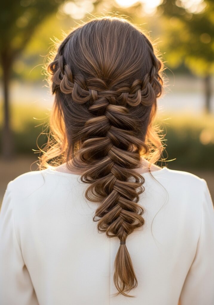 Loose Waterfall Braid
