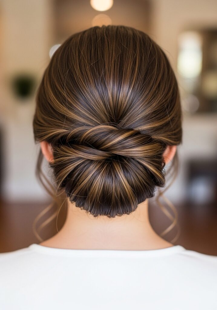 Low Twisted Bun
