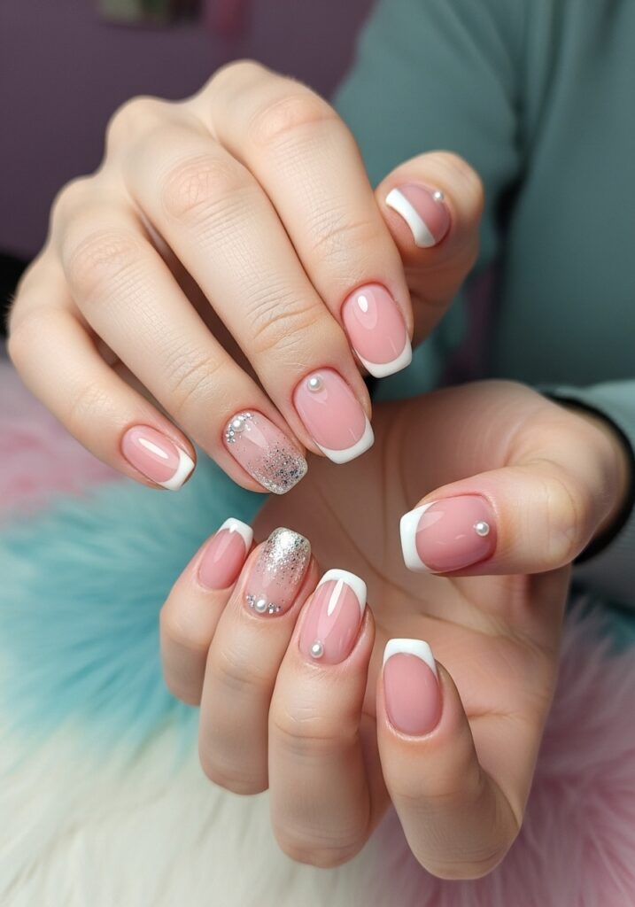 Micro French Nails