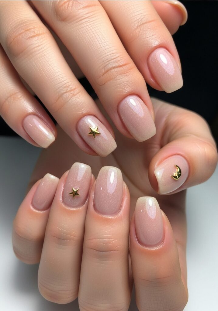 Nude Gloss Nails