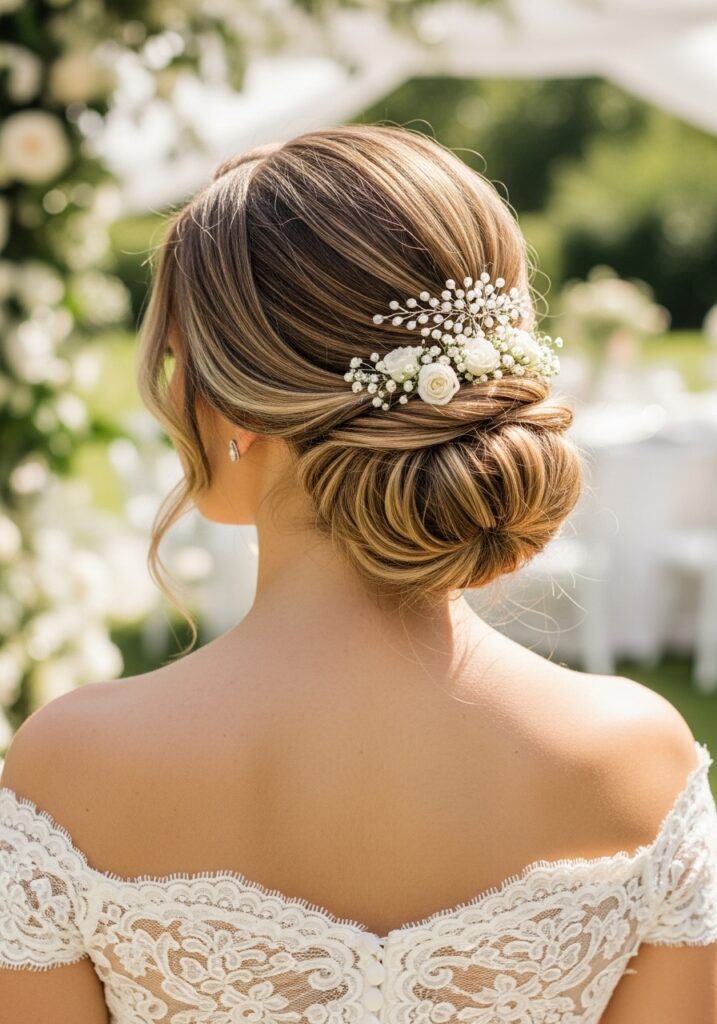 Romantic Low Chignon