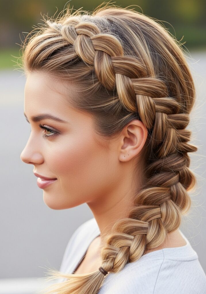 Side Dutch Braid