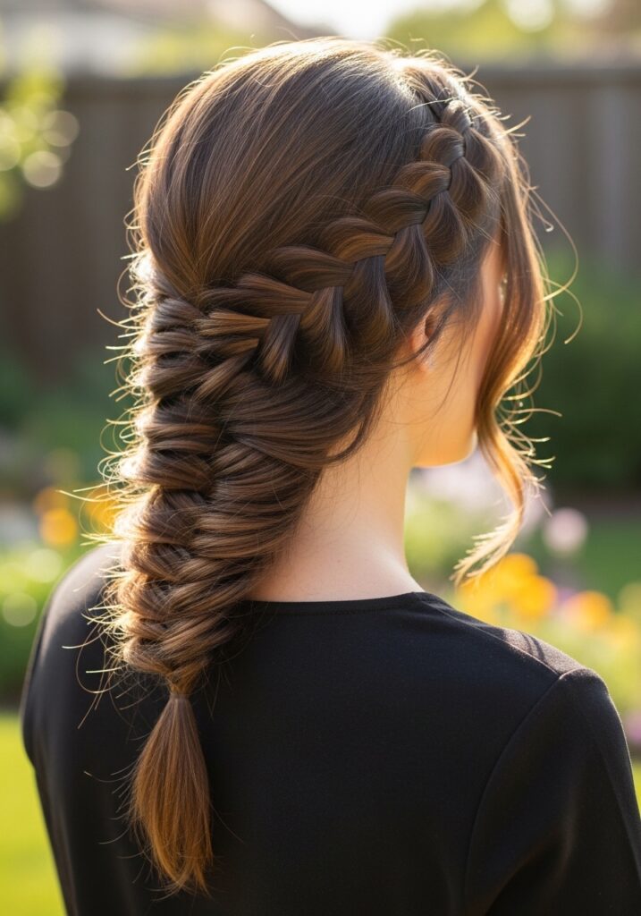 Side Fishtail Braid