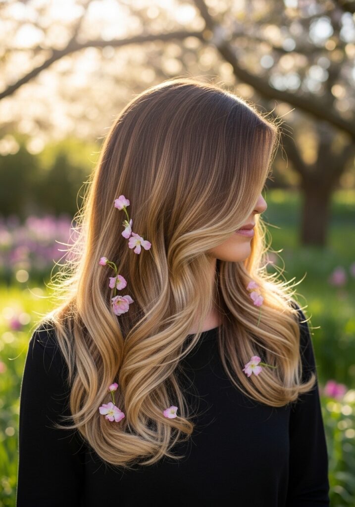 Soft Caramel Balayage