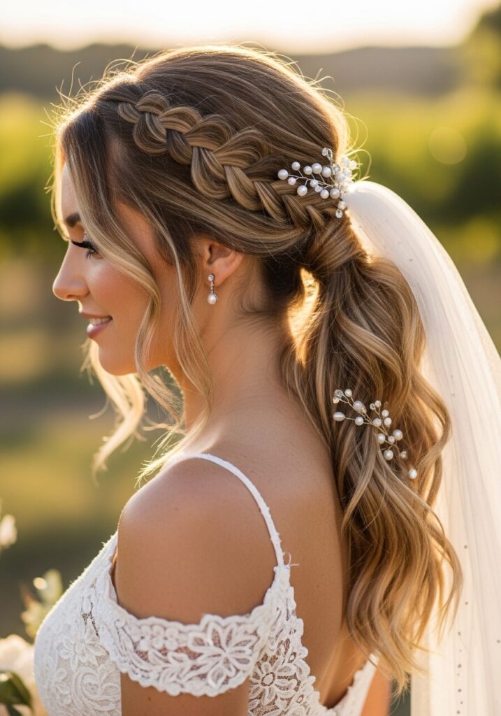 Textured Low Ponytail