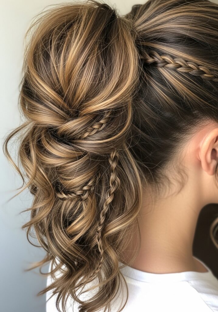 Textured Ponytail