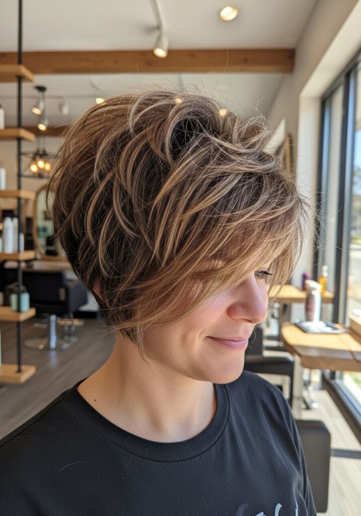 The Textured Pixie Cut