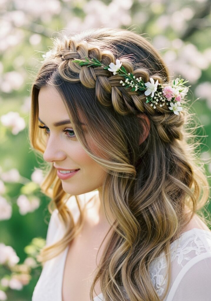 Boho Braided Crown Beauty