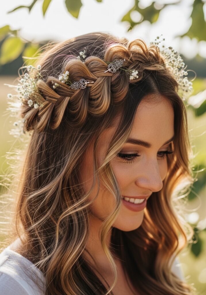 Boho Crown Braid
