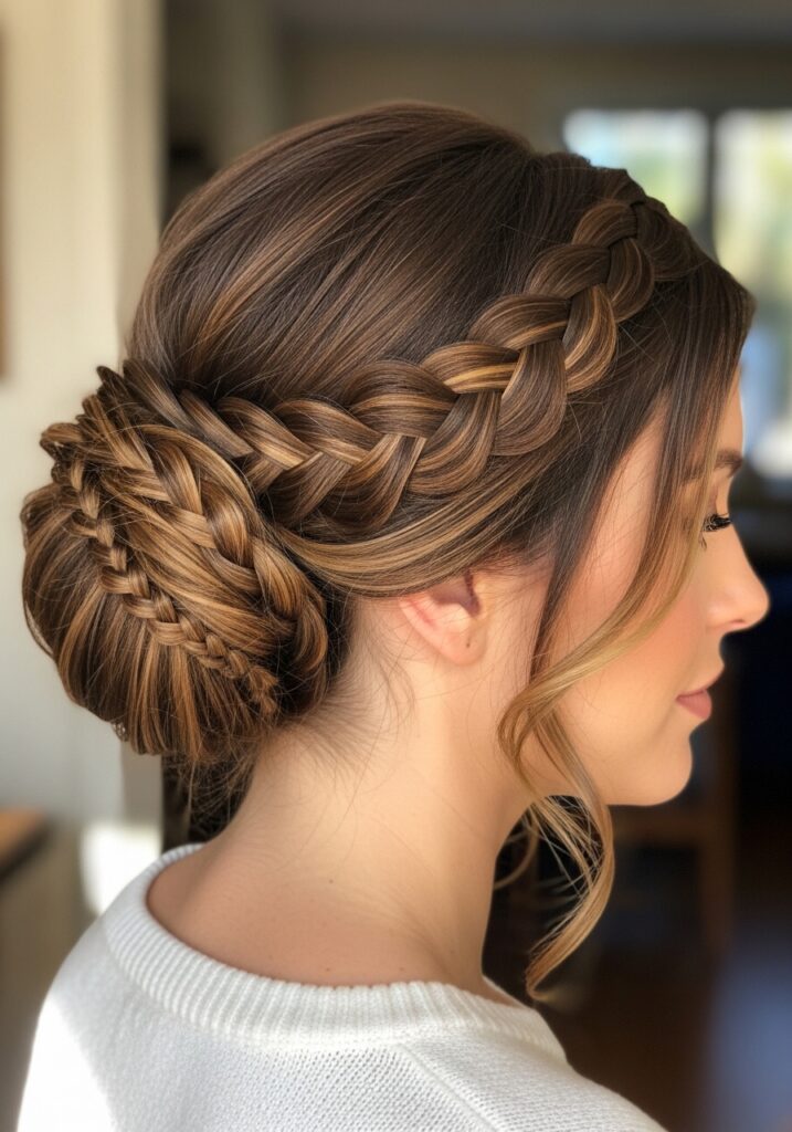 Braided Bun Beauty