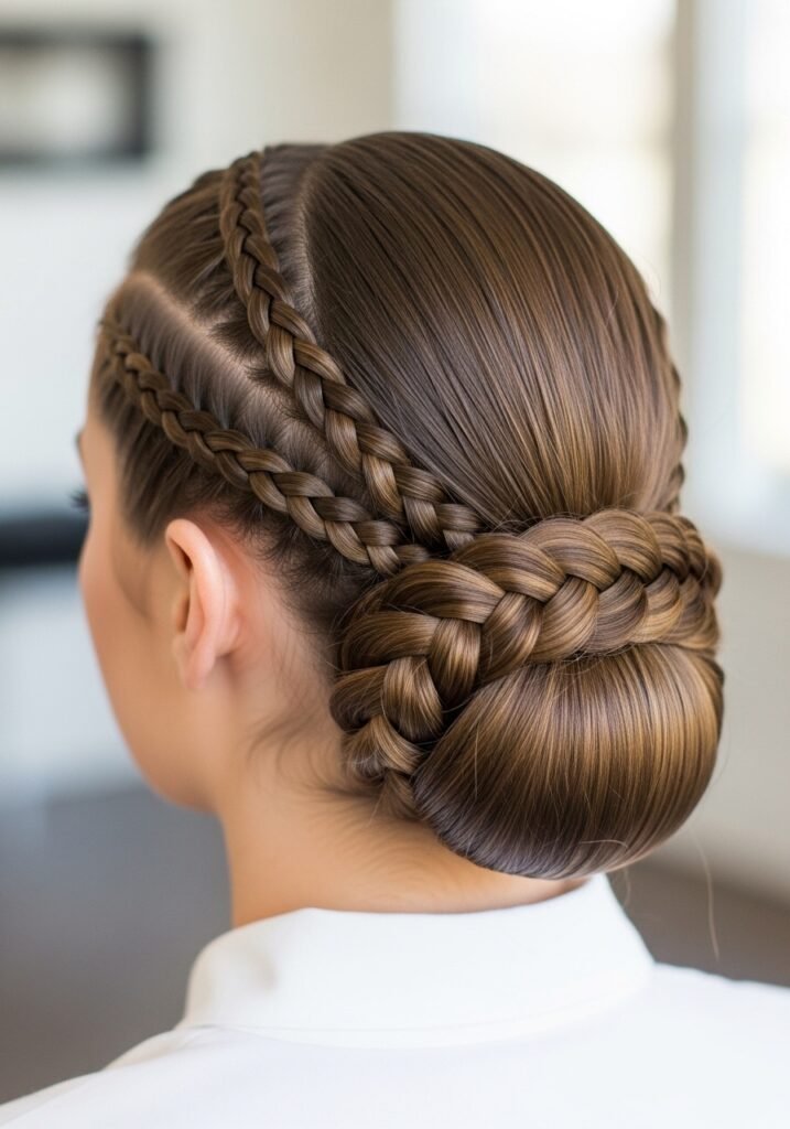 Braided Hidden Bun