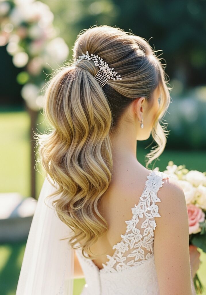 Elegant Ponytail with Volume