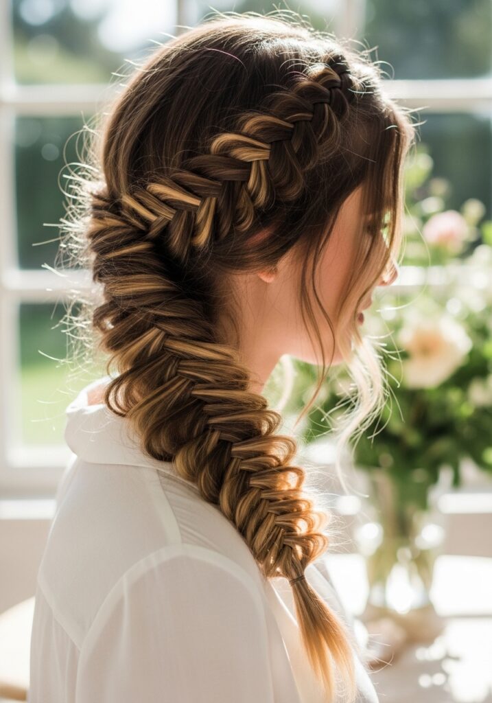 Fishtail Braid Elegance
