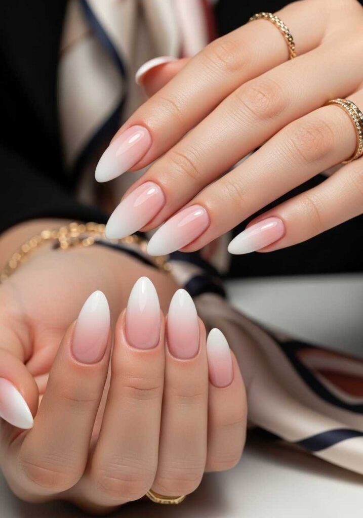 French Ombre Nails