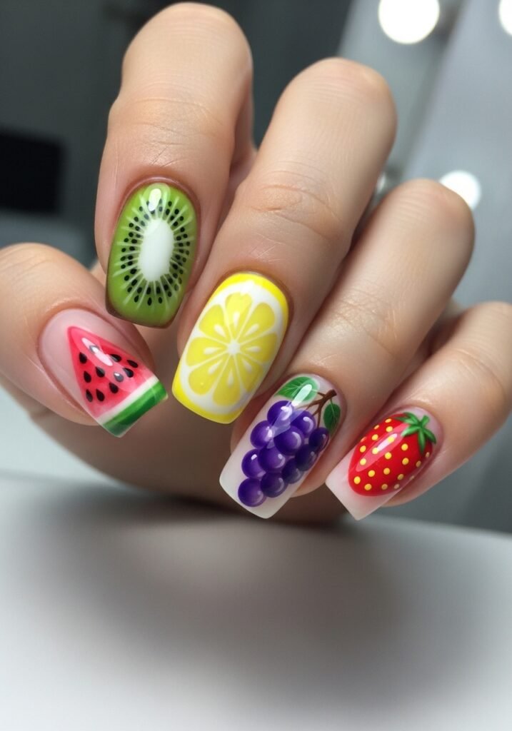 Fruit-Inspired Nails