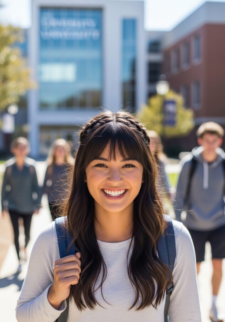 Hidden Braided Fringe
