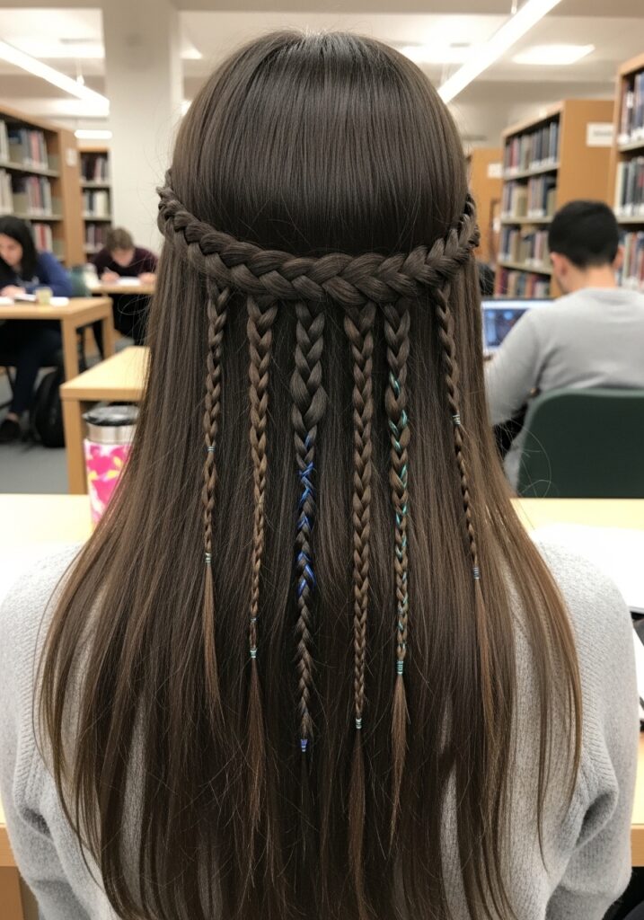 Hidden Braided Layers