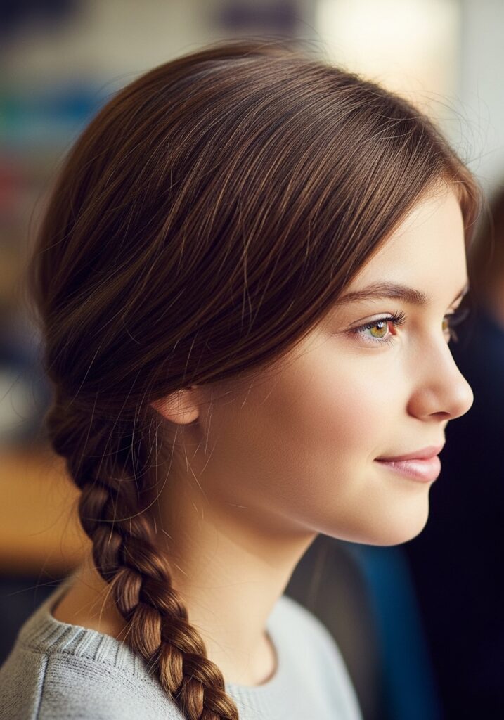 Hidden Braids for School & College Girls