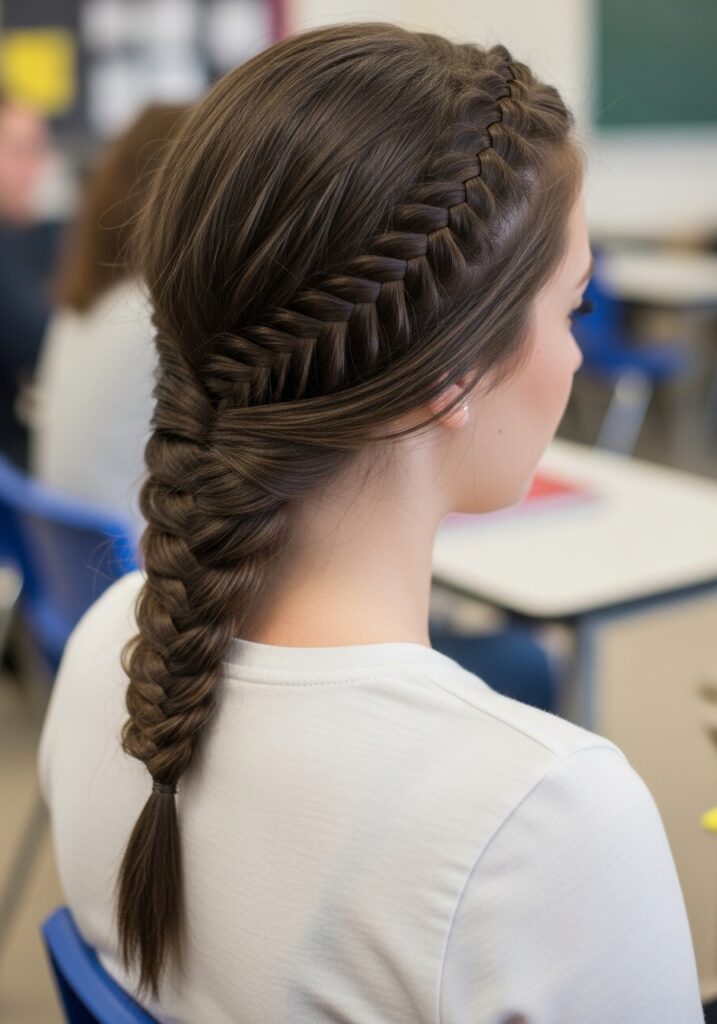 Hidden Fishtail Detail