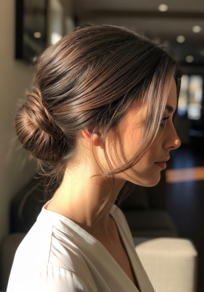 Hidden Pin Bun Secret