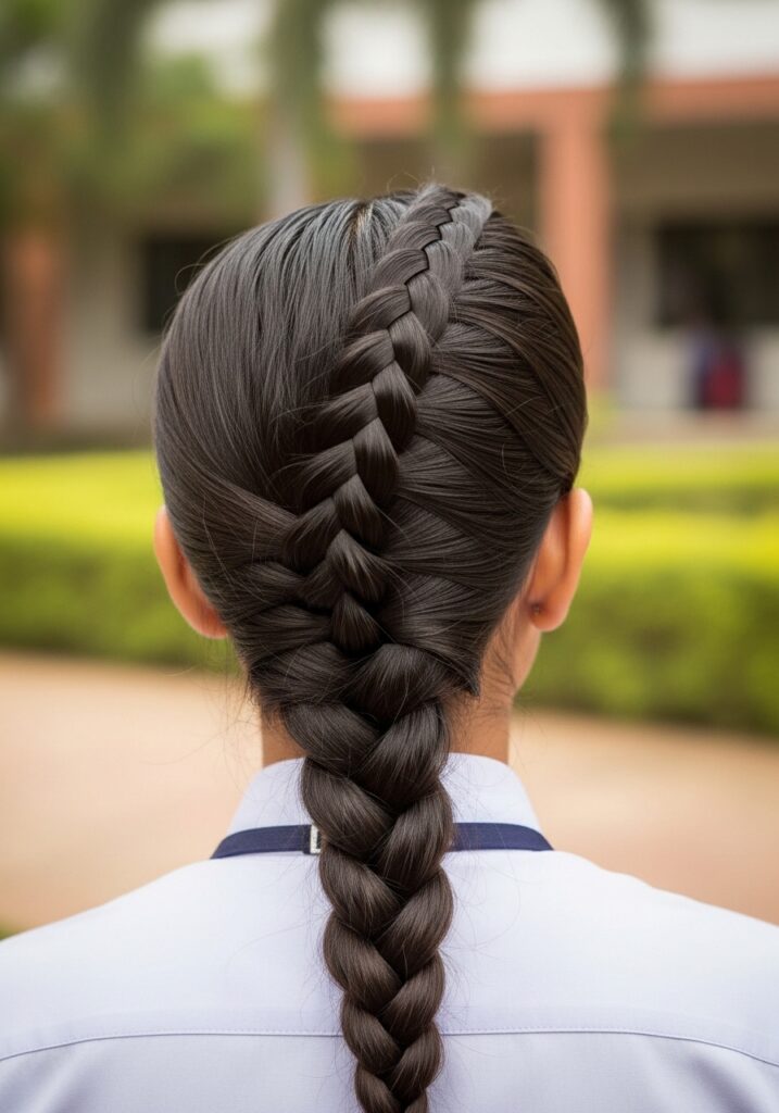 Hidden Side Twist Braid