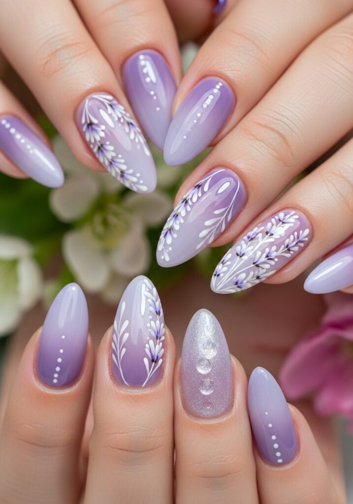 Lavender Dream Nails