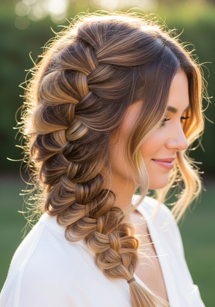 Loose Messy Braid