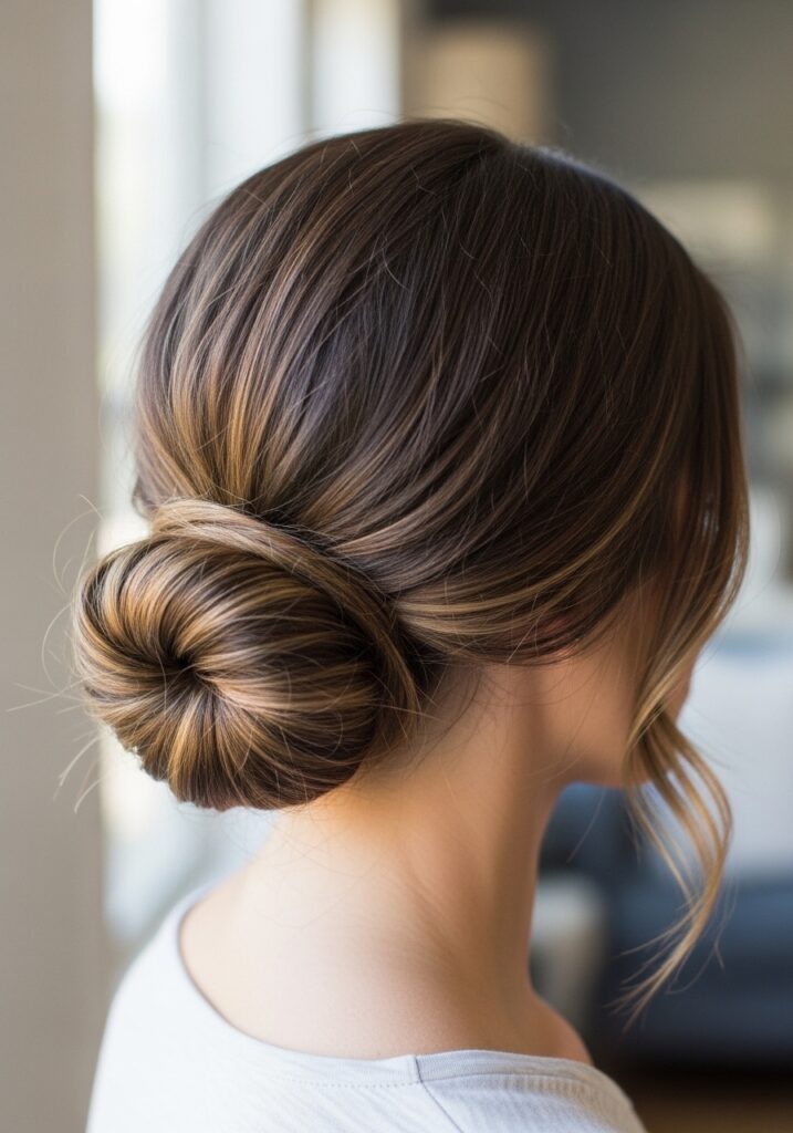 Low Knot Bun