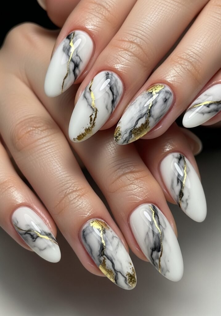 Marble Stone Nails