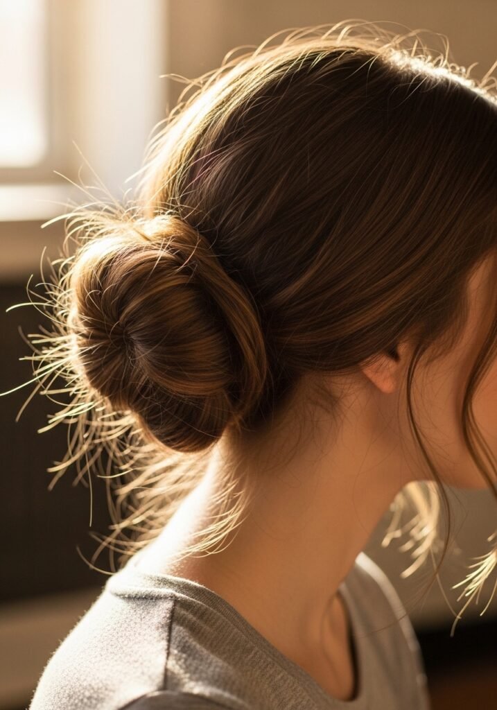 Messy Hidden Bun