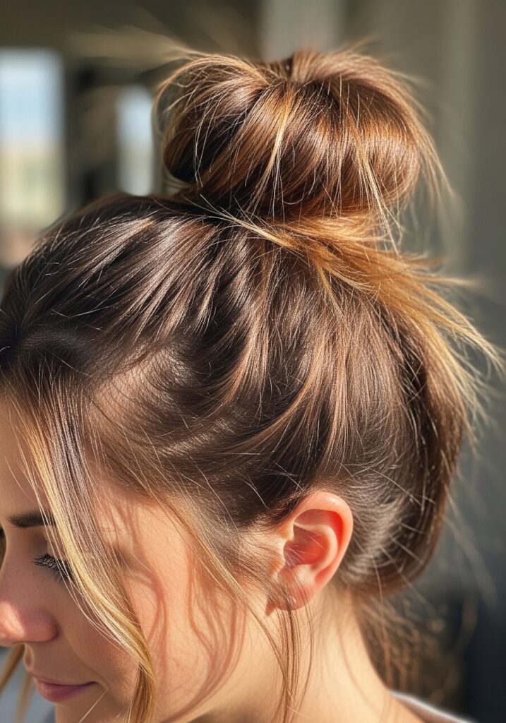Messy Top Knot