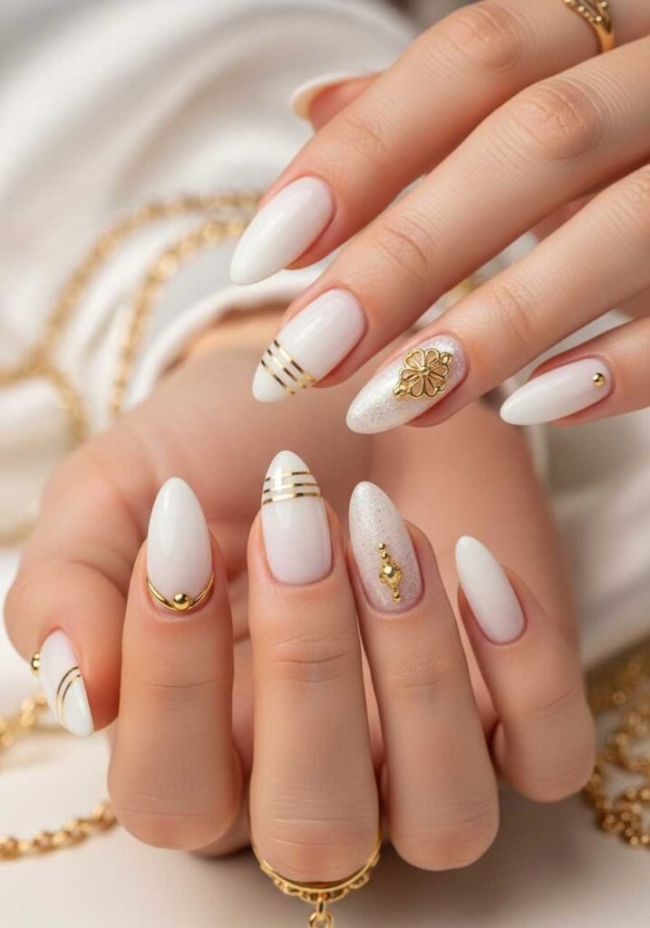 Milky White Luxury Nails Classy Nail Designs That Make Your Hands Look Luxurious