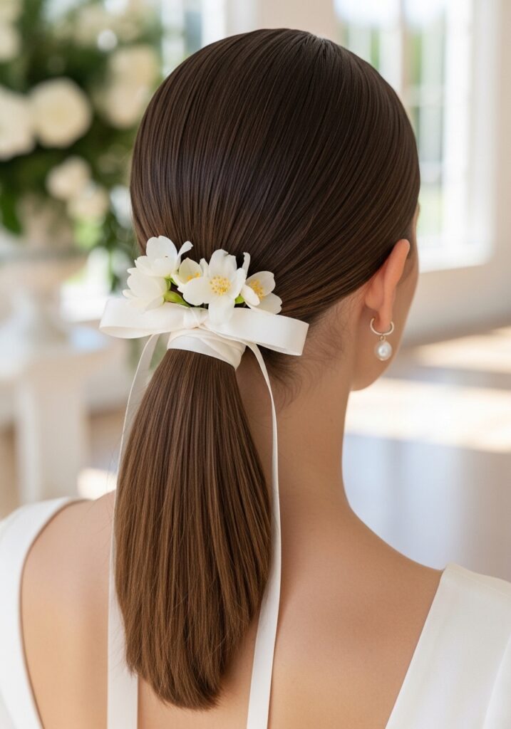 Minimalist Low Ponytail