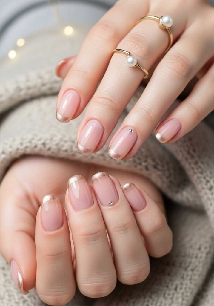 Sheer Pink Natural Nails