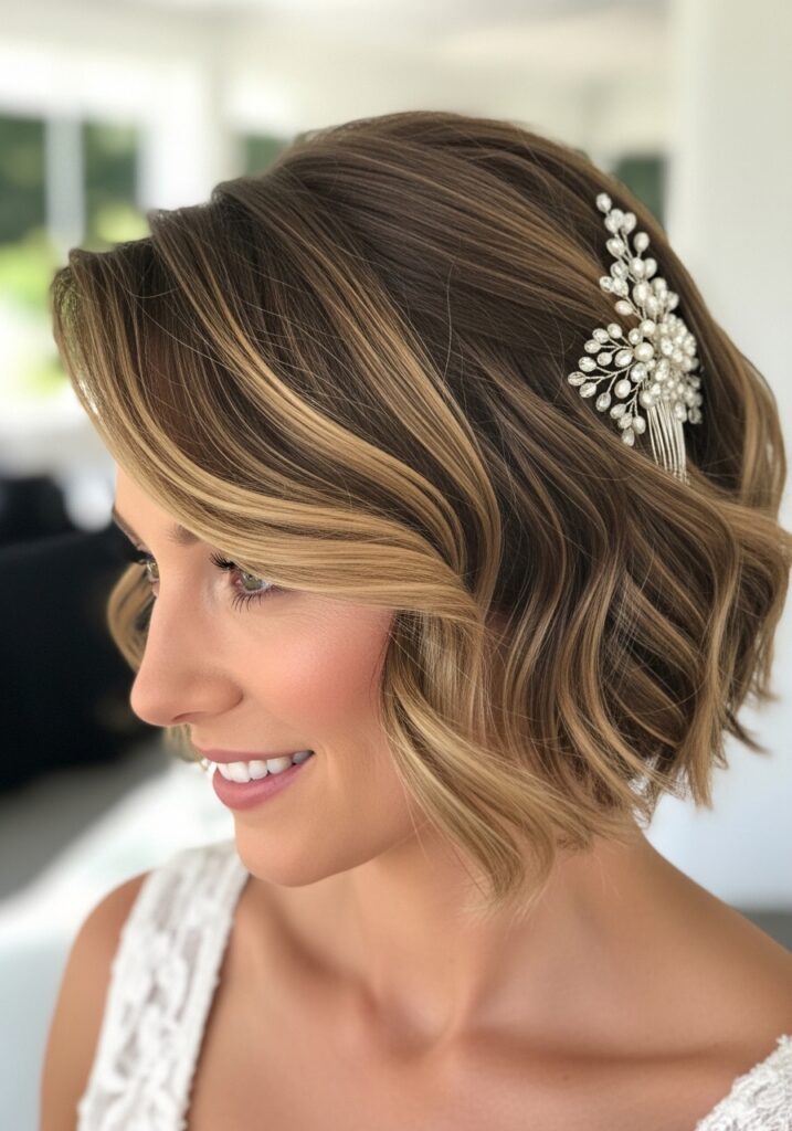 Short Hair Textured Waves