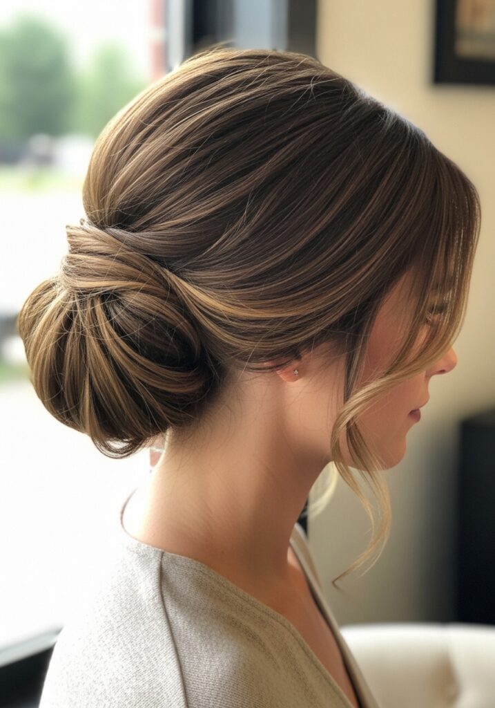 Side Bun Glam