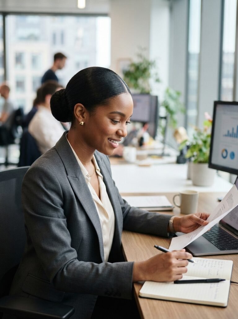 Professional Bun Hairstyles for the Office