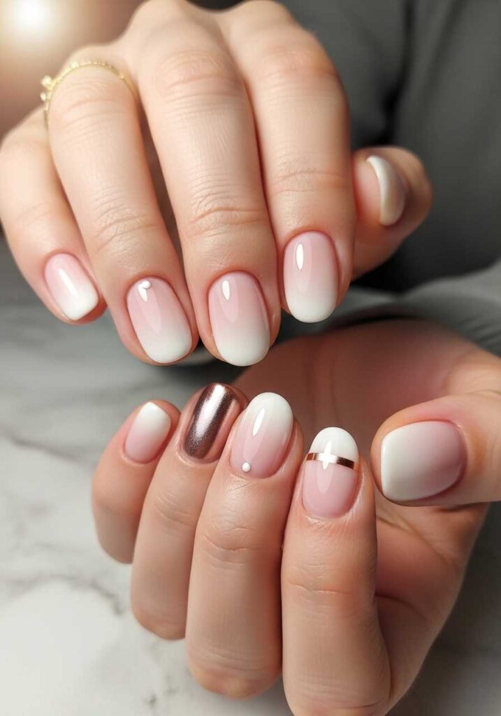 Soft Ombre Nails