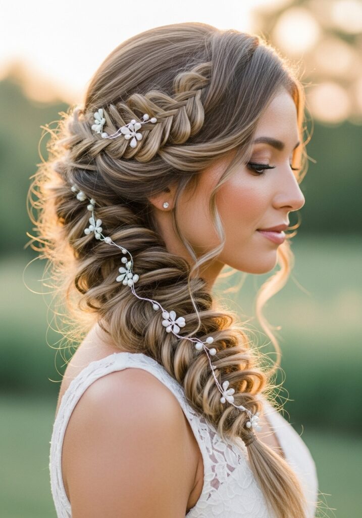Soft Romantic Side Braid