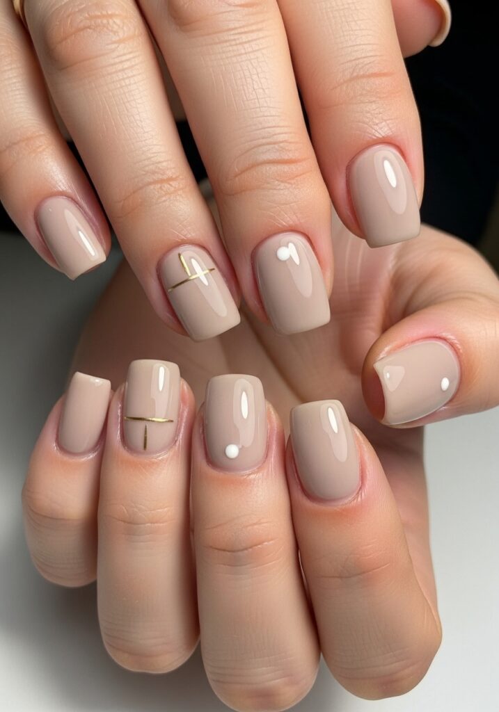 Soft Taupe Minimal Chic